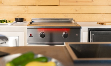 Experience outdoor versatility with the trueflame 30 griddle